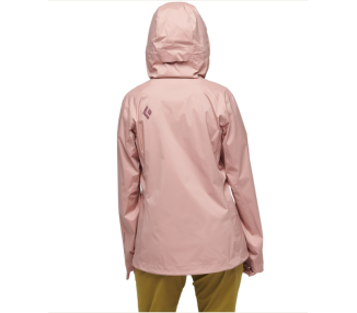 BLACK DIAMOND W STORMLINE STRETCH RAIN SHELL PINK
