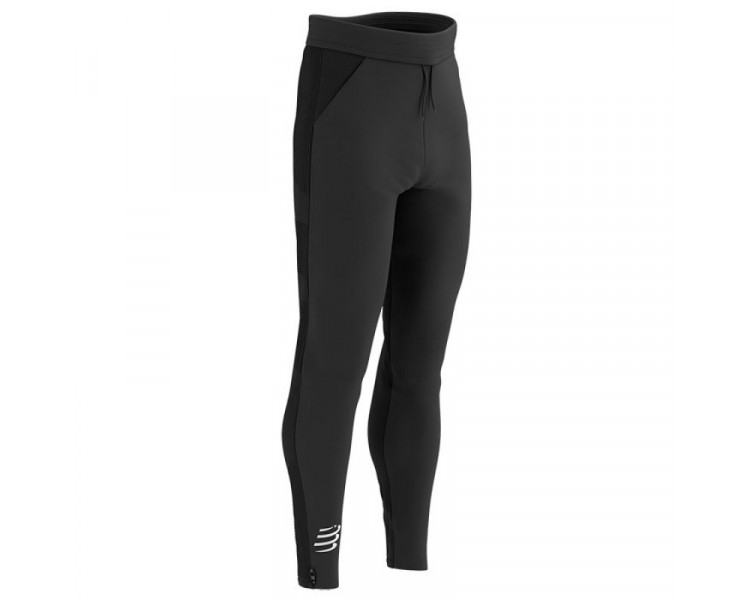 COMPRESSPORT HYBRID SEAMLESS HURRICANE PANTS BLACK