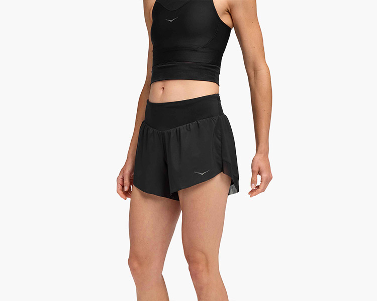 HOKA GLIDE 4" SHORT MULHER