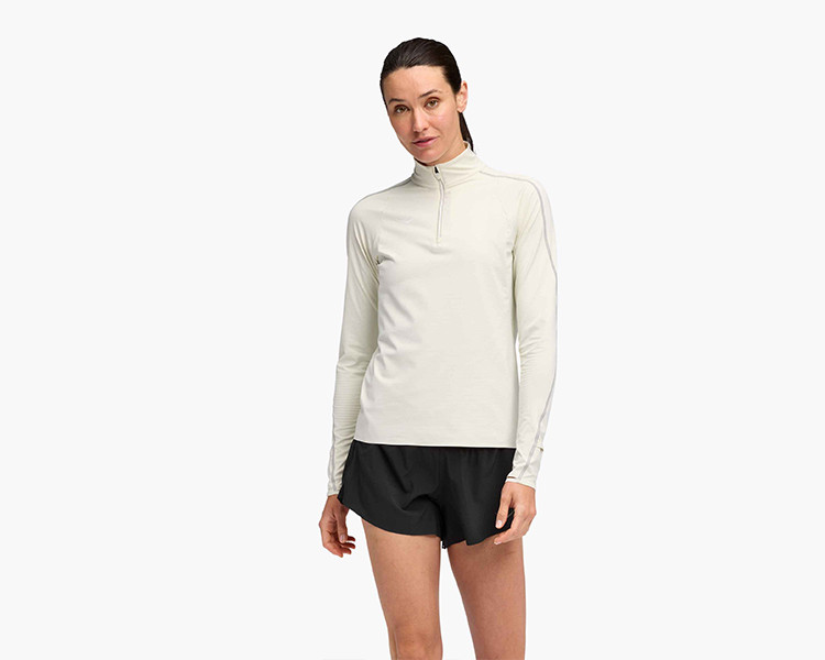 HOKA GLIDETECH QUARTER ZIP MULHER