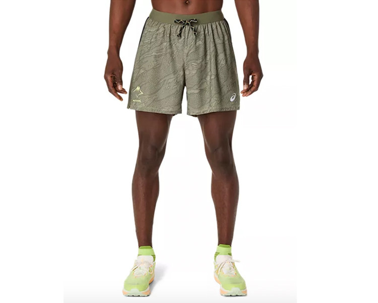 ASICS FUJITRAIL ALL OVER PRINT 5IN SHORT