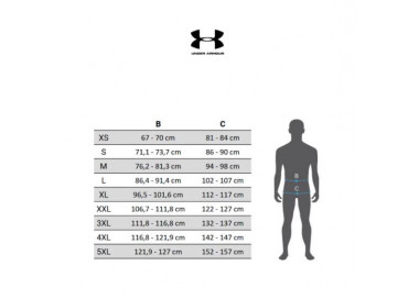 UNDER ARMOUR CALÇÃO LAUNCH 5" 2IN1 BLACK