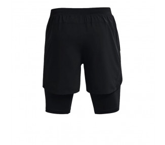 UNDER ARMOUR CALÇÃO LAUNCH 5" 2IN1 BLACK