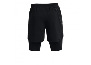 UNDER ARMOUR CALÇÃO LAUNCH 5" 2IN1 BLACK