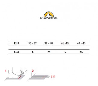 LA SPORTIVA MEIAS FOR YOUR MOUNTAIN BLACK/NEON
