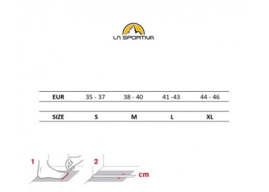 LA SPORTIVA MEIAS FOR YOUR MOUNTAIN BLACK/NEON