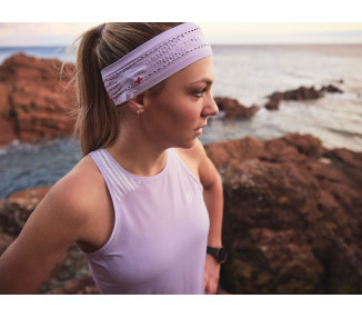 COMPRESSPORT PERFORMANCE SINGLET W ORCHID PETAL/PURPLE