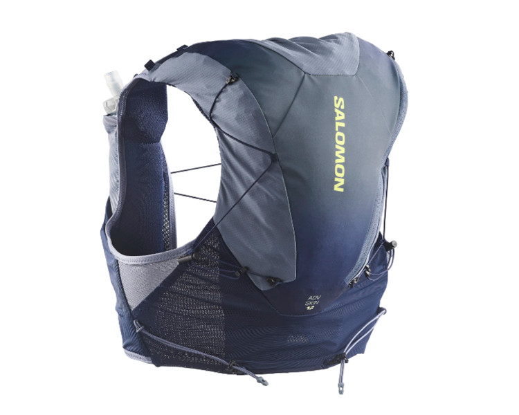 SALOMON ADV SKIN 12 WITH FLASKS INCLUDED