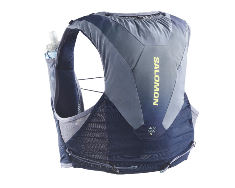 SALOMON ADV SKIN 5 WITH FLASKS INCLUDED