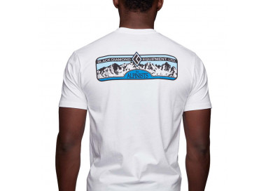 BLACK DIAMOND TSHIRT HERITAGE EQUIPMENT WHITE