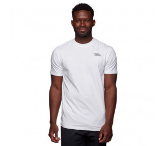 BLACK DIAMOND TSHIRT HERITAGE EQUIPMENT WHITE