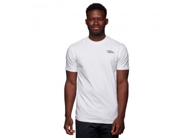 BLACK DIAMOND TSHIRT HERITAGE EQUIPMENT WHITE
