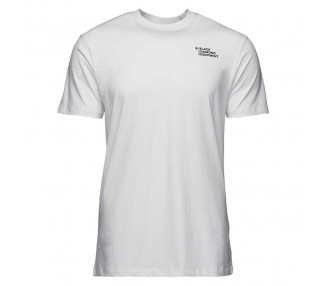 BLACK DIAMOND TSHIRT HERITAGE EQUIPMENT WHITE