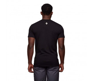 BLACK DIAMOND TSHIRT ROCK ON BLACK