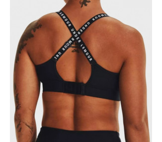 UNDER ARMOUR TOP INFINITY MID COVERED BLACK