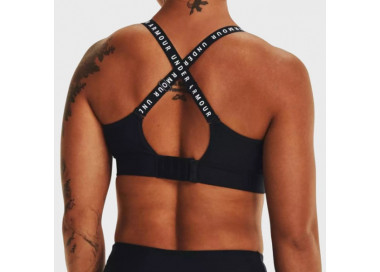 UNDER ARMOUR TOP INFINITY MID COVERED BLACK