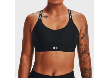 UNDER ARMOUR TOP INFINITY MID COVERED BLACK