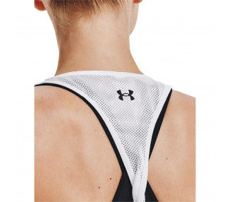 UNDER ARMOUR SINGLET TECH VENT WHITE
