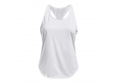 UNDER ARMOUR SINGLET TECH VENT WHITE