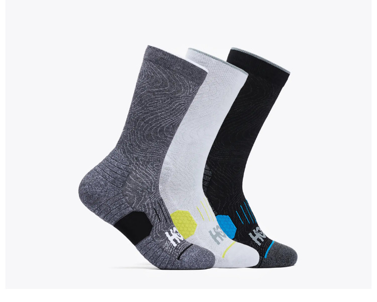 HOKA CREW RUN SOCK 3-PACK