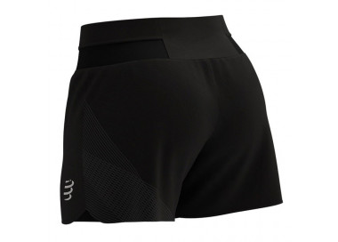 COMPRESSPORT PERFORMANCE OVERSHORT MULHER BLACK