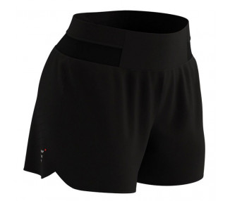 COMPRESSPORT PERFORMANCE OVERSHORT MULHER BLACK