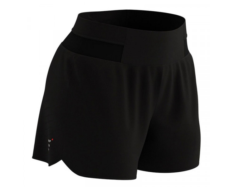 COMPRESSPORT PERFORMANCE OVERSHORT MULHER BLACK