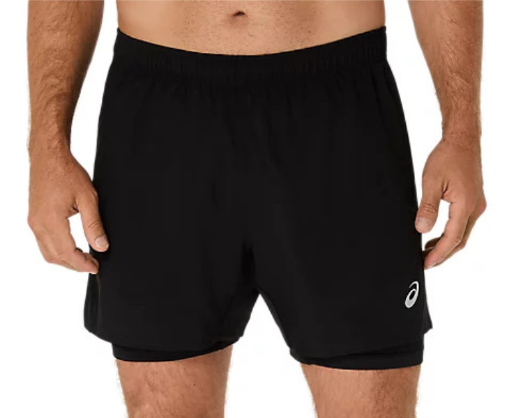 ASICS CORE 2N1 5IN SHORT