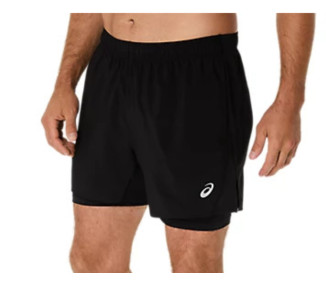 ASICS CORE 2N1 5IN SHORT