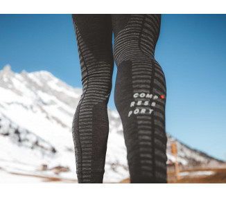 COMPRESSPORT WINTER RUN LEGGING M - BLACK