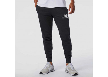 NEW BALANCE CALÇAS ESSENTIALS STACKED LOGO BLACK