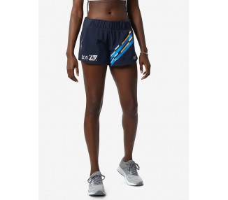 NEW BALANCE CALÇÃO PRINTED IMPACT 3" MULHER LONDON EDITION NAVY