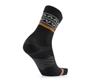 SIDAS RUN SPIRIT BLACK SOCKS