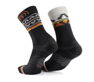 SIDAS RUN SPIRIT BLACK SOCKS