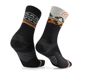 SIDAS RUN SPIRIT BLACK SOCKS