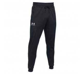 UNDER ARMOUR CALÇAS SPORTSTYLE TRICOT JOGGER BLACK