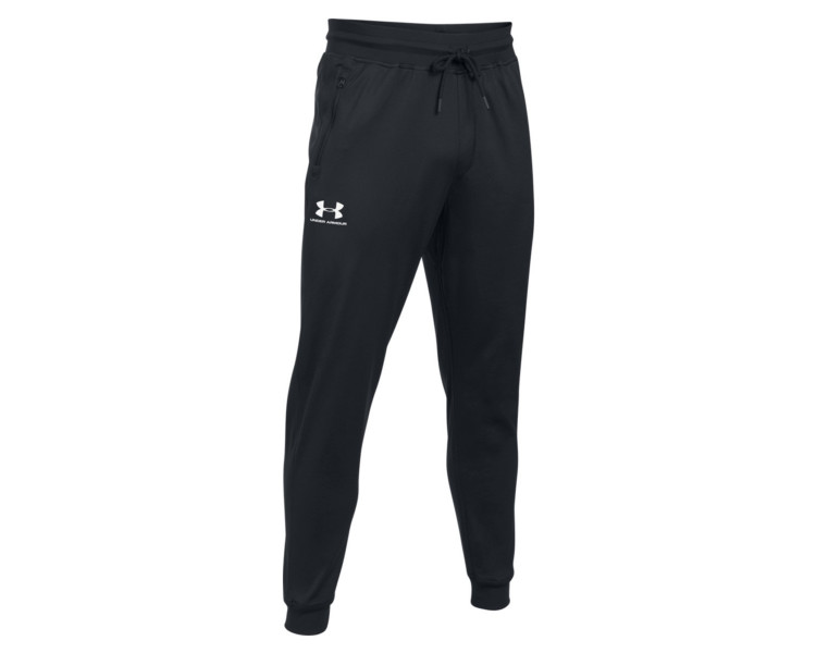 UNDER ARMOUR CALÇAS SPORTSTYLE TRICOT JOGGER BLACK
