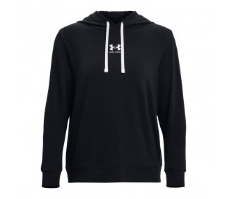 UNDER ARMOUR SWEATSHIRT RIVAL TERRY MULHER BLACK