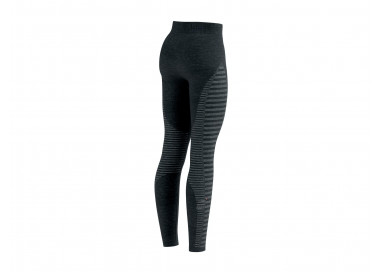 COMPRESSPORT WINTER RUN LEGGING MULHER - BLACK