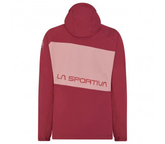 LA SPORTIVA IMPERMEÁVEL RUN JKT MULHER RED PLUM