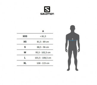 SALOMON ADV SKIN X SEASON 15 SET EBONY/ALLOY