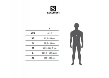 SALOMON ADV SKIN X SEASON 15 SET EBONY/ALLOY