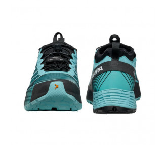 SCARPA RIBELLE RUN MULHER AQUA/BLACK