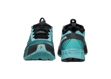 SCARPA RIBELLE RUN MULHER AQUA/BLACK