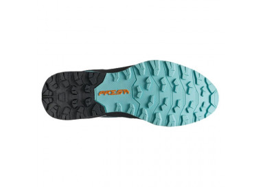 SCARPA RIBELLE RUN MULHER AQUA/BLACK