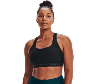 UNDER ARMOUR SUTIÃ CROSSBACK MID BLACK