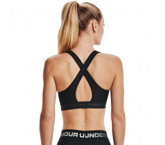 UNDER ARMOUR SUTIÃ CROSSBACK MID BLACK