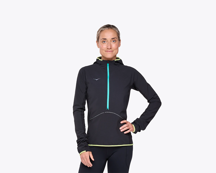 HOKA SKYGLOW HALF-ZIP W