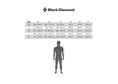 BLACK DIAMOND STORMLINE STRETCH RAIN PANTS BLACK