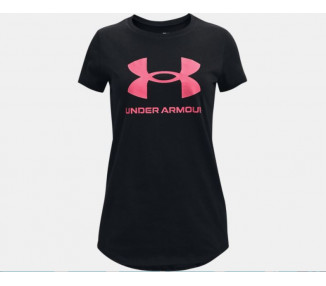UNDER ARMOUR T-SHIRT LIVE SPORTSTYLE GRAPHIC SS BLACK